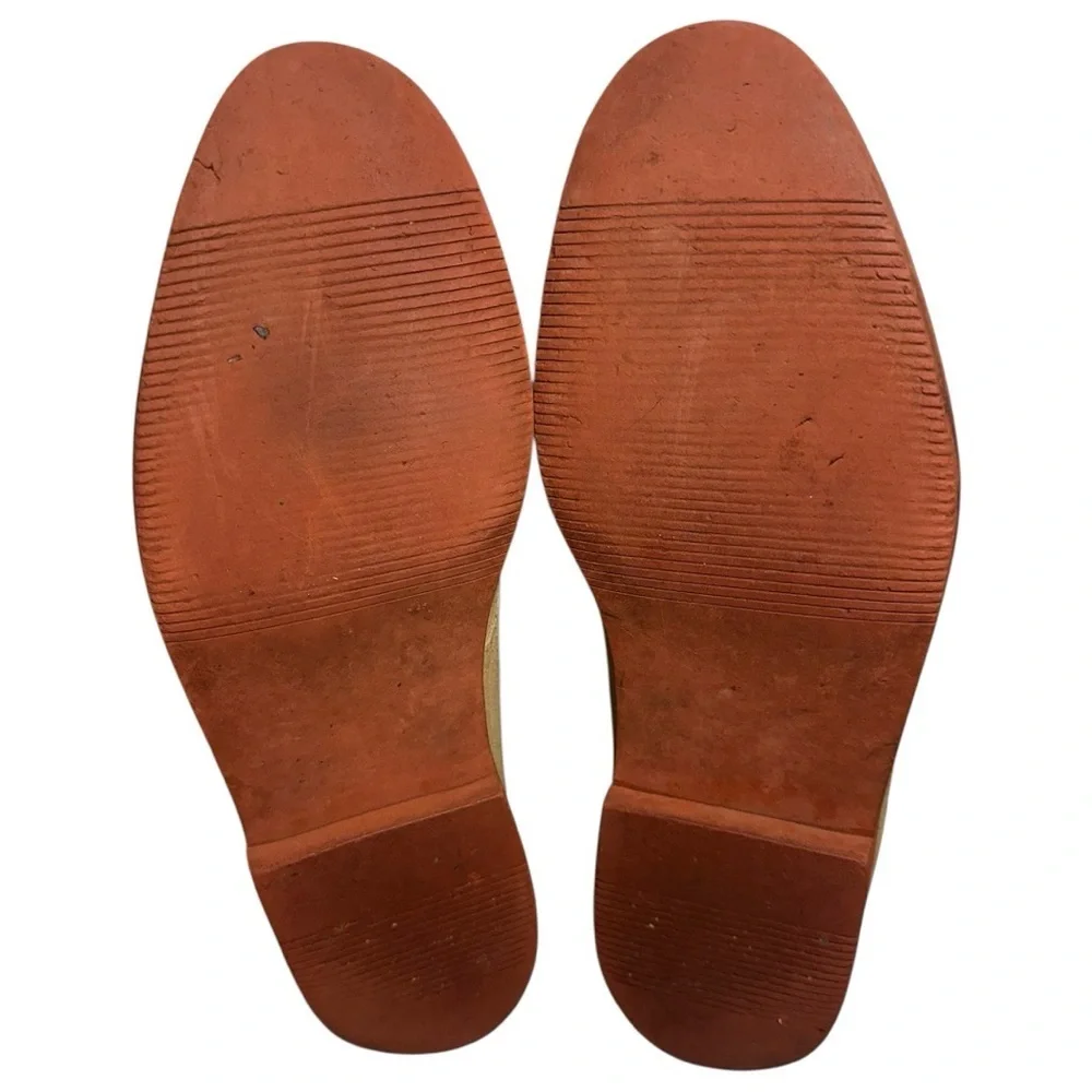 Keith Highlanders Men’s Size 10.5 Tan Suede Orange Bottom Dirty Buck Shoes - Picture 9 of 11